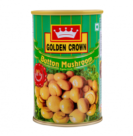 Golden Crown Button Mushroom   Tin  400 grams